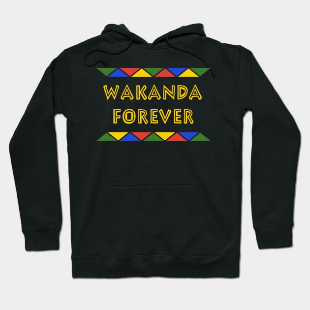 Wakanda T-Shirt Hoodie by mangobanana